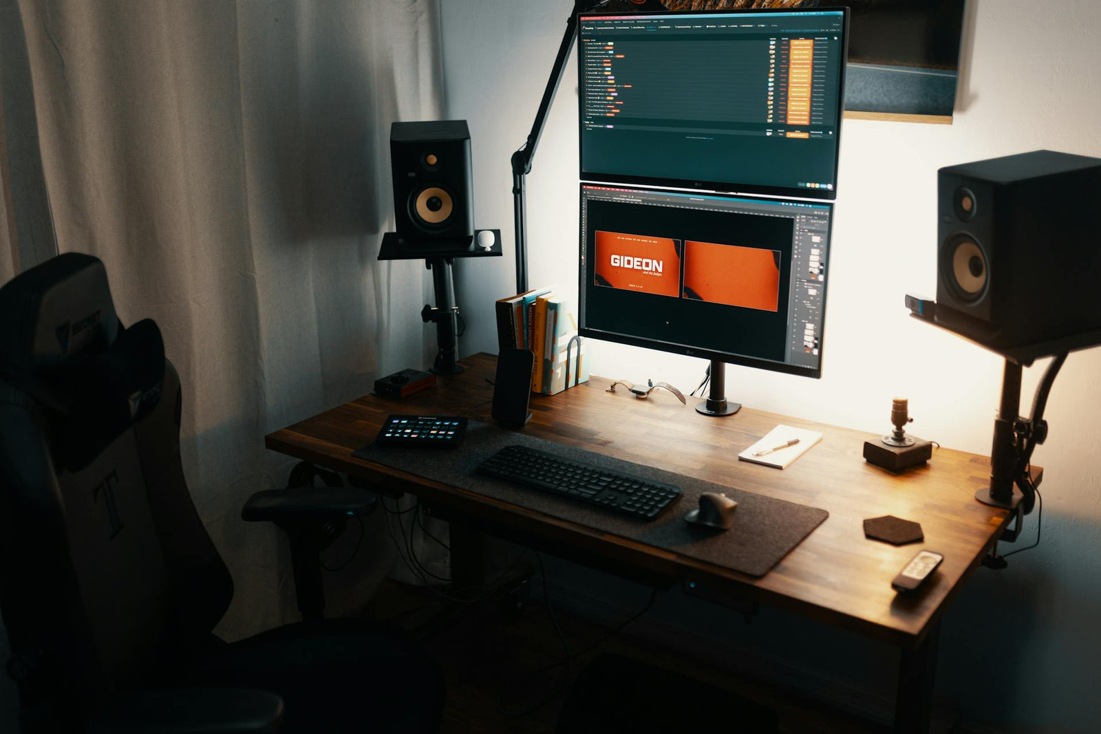 Home office setup