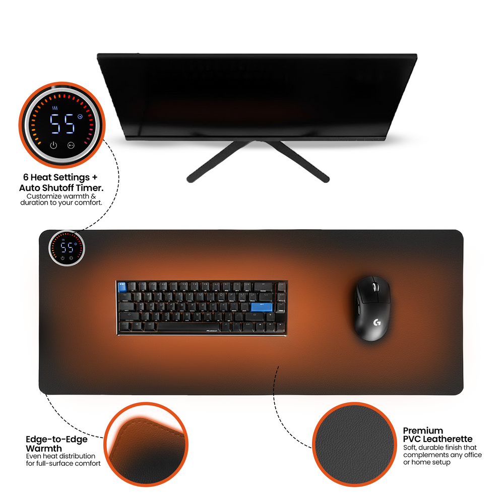 The Hand Warmer - Heated Desk Mat (Classic)