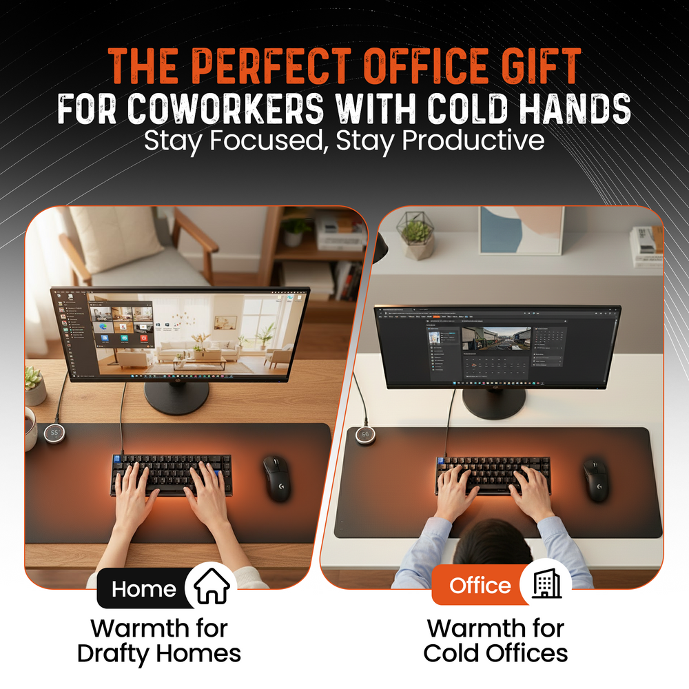 The Hand Warmer - Heated Desk Mat (Classic)