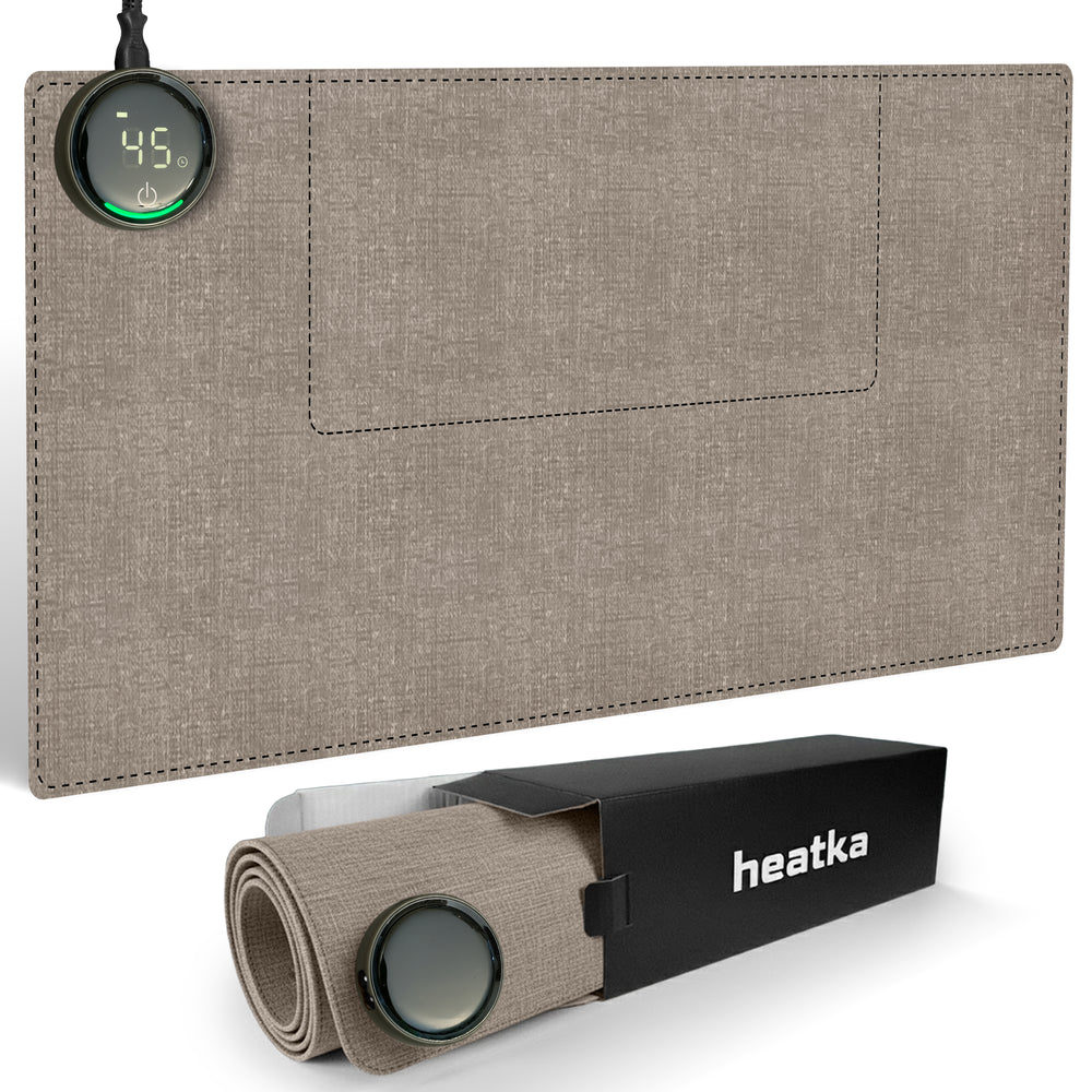 The Dual Zone Hand Warmer - Heated Desk Mat (Modern)